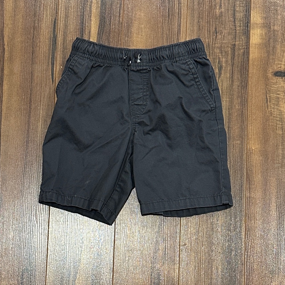 Cat & Jack Charcoal Elastic Waist Shorts